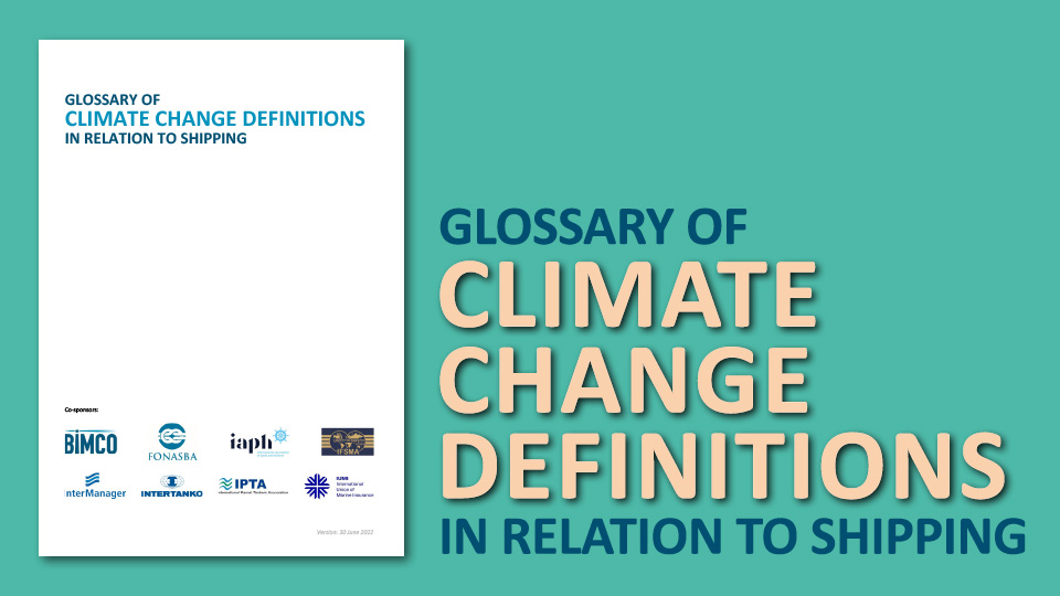 BIMCO And Partners Publish Climate Change Glossary To Encourage Harmon...